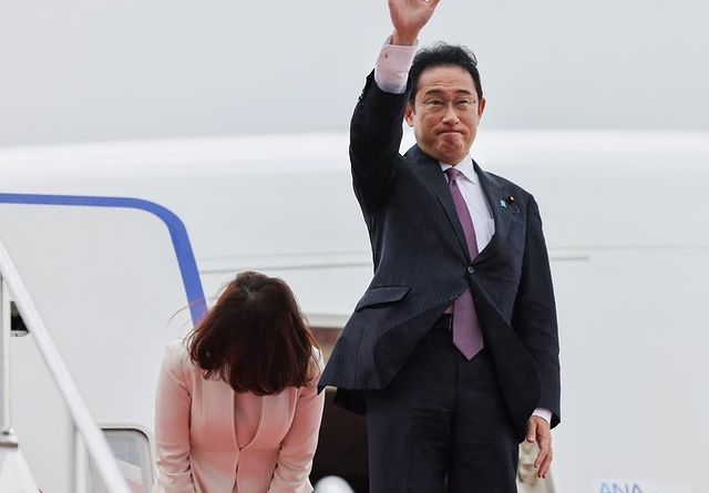 Japan PM Fumio Kashida vacated by security after bomb explosion  