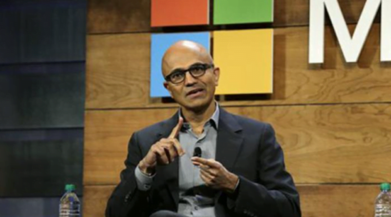 Microsoft CEO Satya Nadella Calls AI a ‘Tidal Wave’