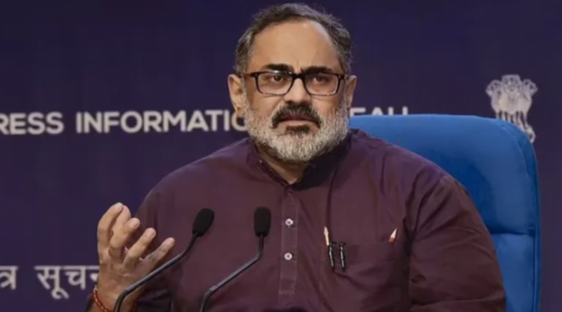 India AI Programme to be Launched Soon: MoS Rajeev Chandrashekhar