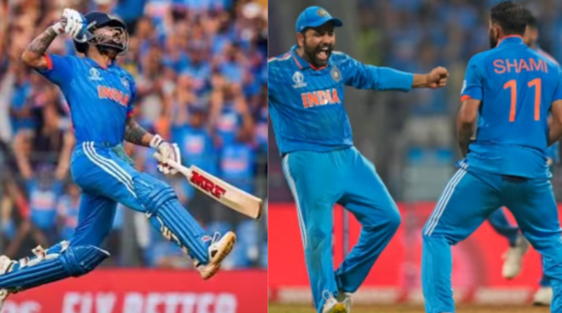 World Cup 2023 Semi-Final: Bharat Clinches a Tough Win at Wankhede