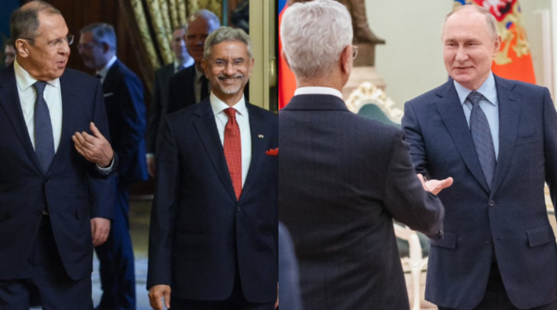 EAM Jaishankar Discusses Bilateral Ties With President Putin