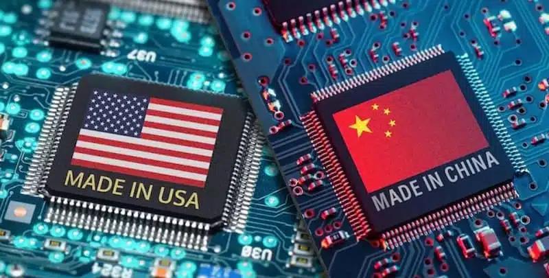 US vs China chip