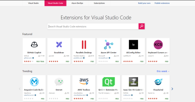 VSCode market place Visual Studio