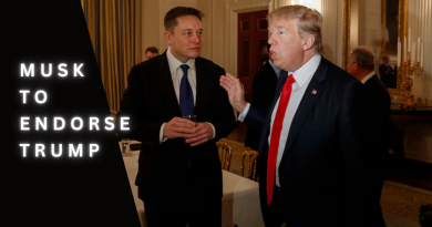 Musk to Endorse Trump