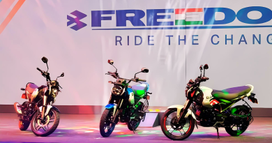 Bajaj CNG Powered Freedom