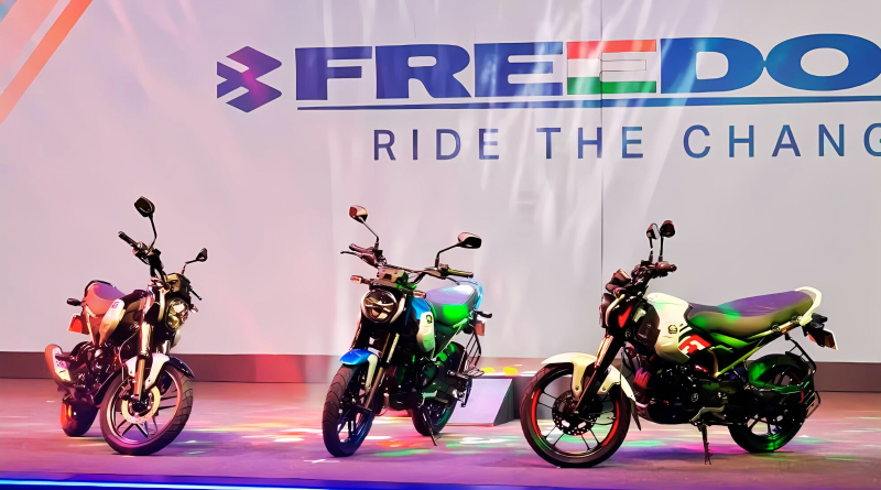 Bajaj CNG Powered Freedom