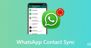 WhatsApp contact sync