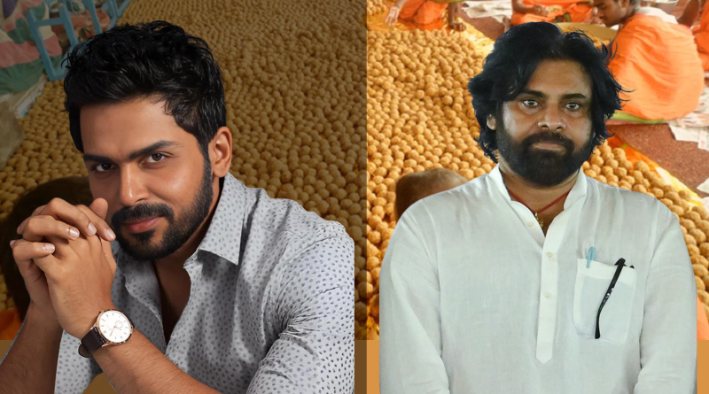 Pawan Kalyan Karthi Tirupati Laddu