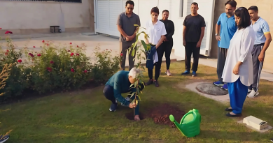 Jaishankar Plants Sapling in Islamabad